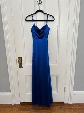 NWT Blue prom/wedding guest dress, S